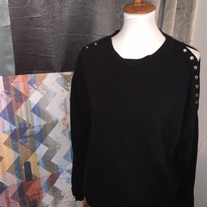 AllSaints Unai oversized sweatshirt